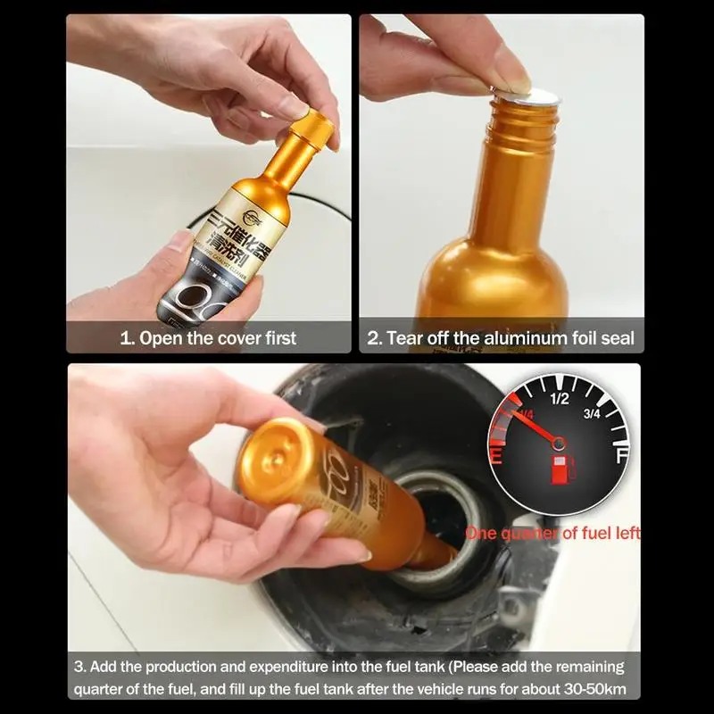 120ML Promotion Car Catalytic Converter Cleaners Automobile Cleaner Easy CSV Catalysts Accelerators to Engine Clean Wholesale
