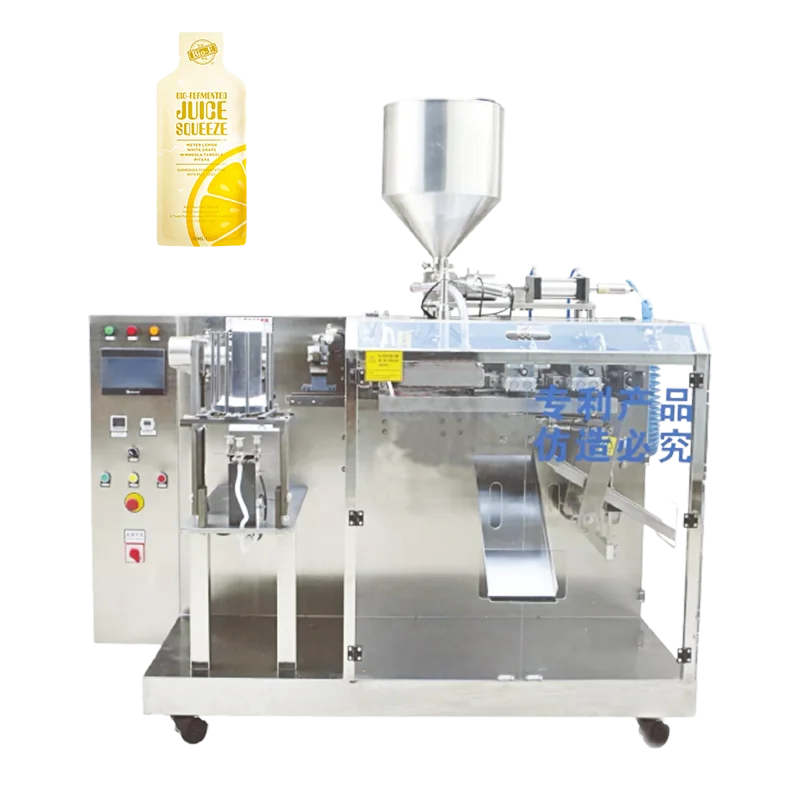 Automatic Premade Pouch Serum Filling Machines Shaped Sachet Bag Lotion Dispensing Small Cosmetic Cream Filling Machine