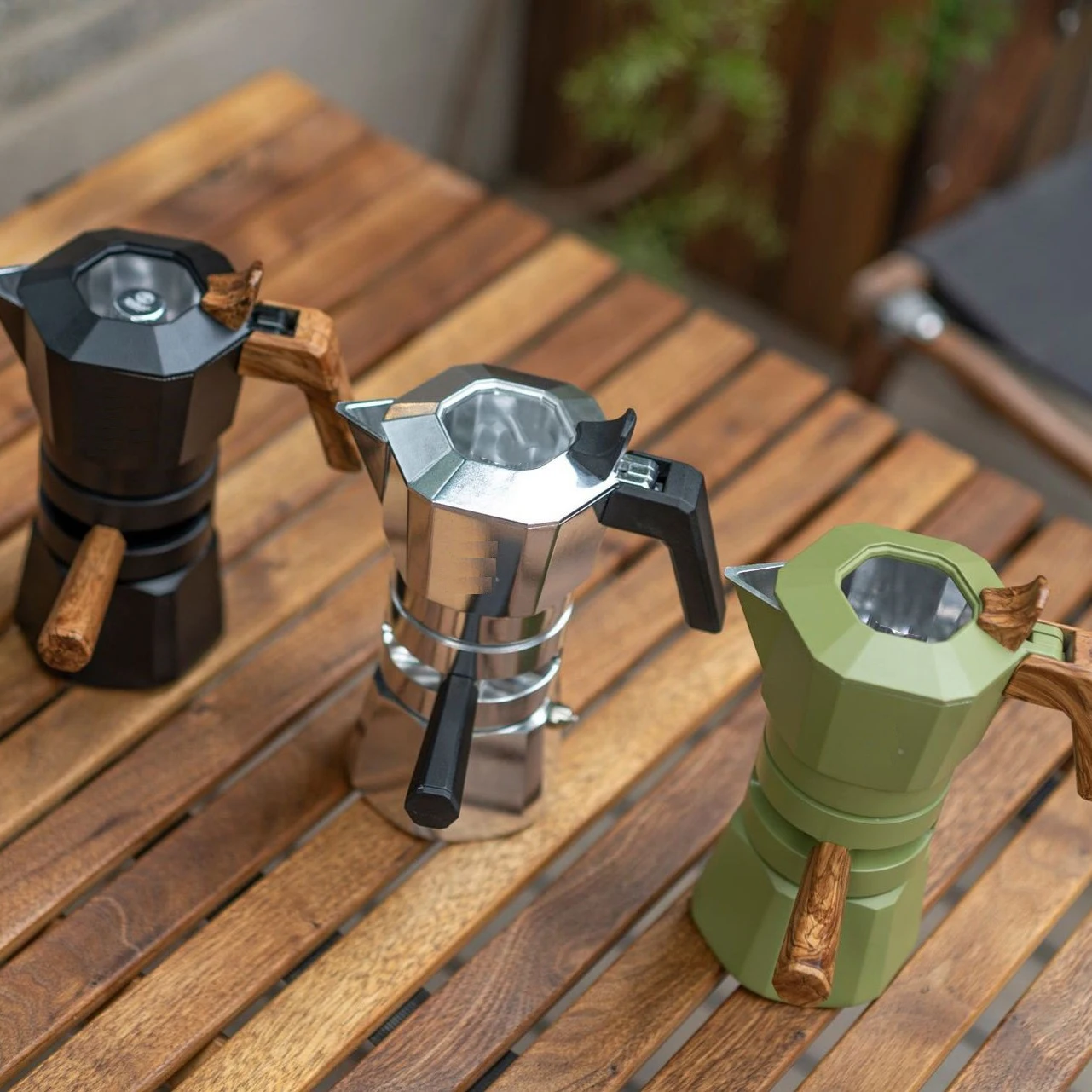 2/4 Cup Stovetop Maker Double Valve Moka Pot with Thermostat Extractor  Prevent Over-extraction Italian Espresso Moka Pot