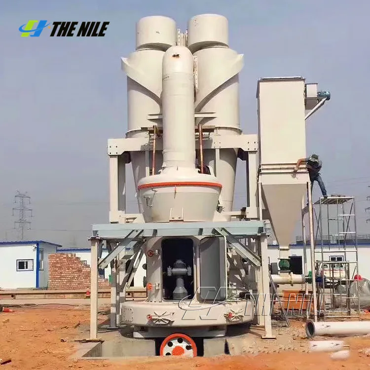 Promotional Different Type Quartz Limestone Kaolin Calcium Carbonate Gypsum Raymond Roller Grinding Mill Machine