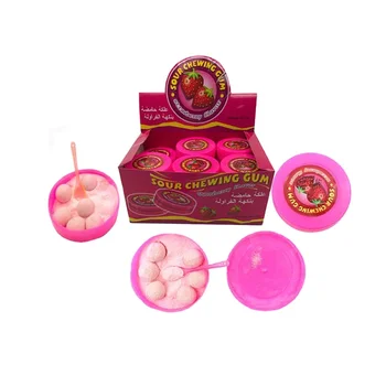 French Fries Bubble Gum with Sour Powder - China Bubble Gum, Gum