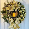 Red 45cm christmas wreath