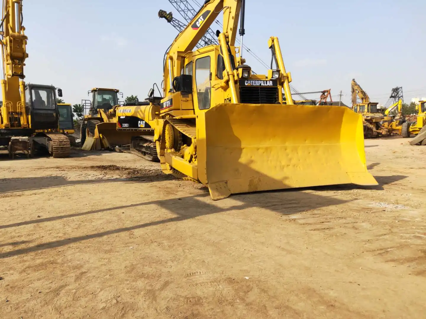 Б/у бульдозеры CAT D7H, бульдозеры в наличии, строительная машина, низкое обслуживание, горячая Распродажа, хорошее качество