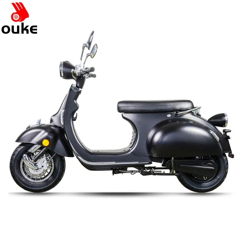 Retro Electric Scooter Style with Double Removable Battery 1500w
