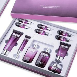 12pcs Caviar Extract Face Skin Care Set Moisturizing Whitening Facial Set Skin Care Sets Skincare Gifts