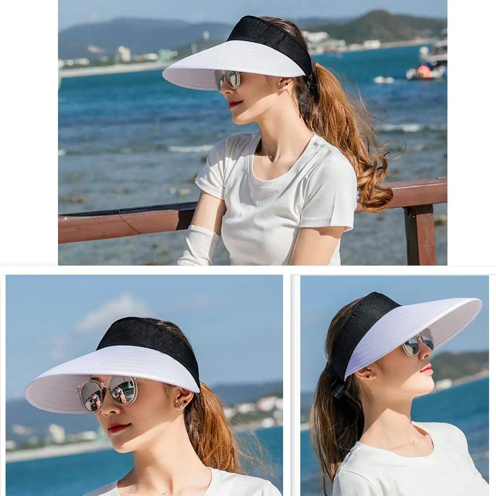 large brim sun visor