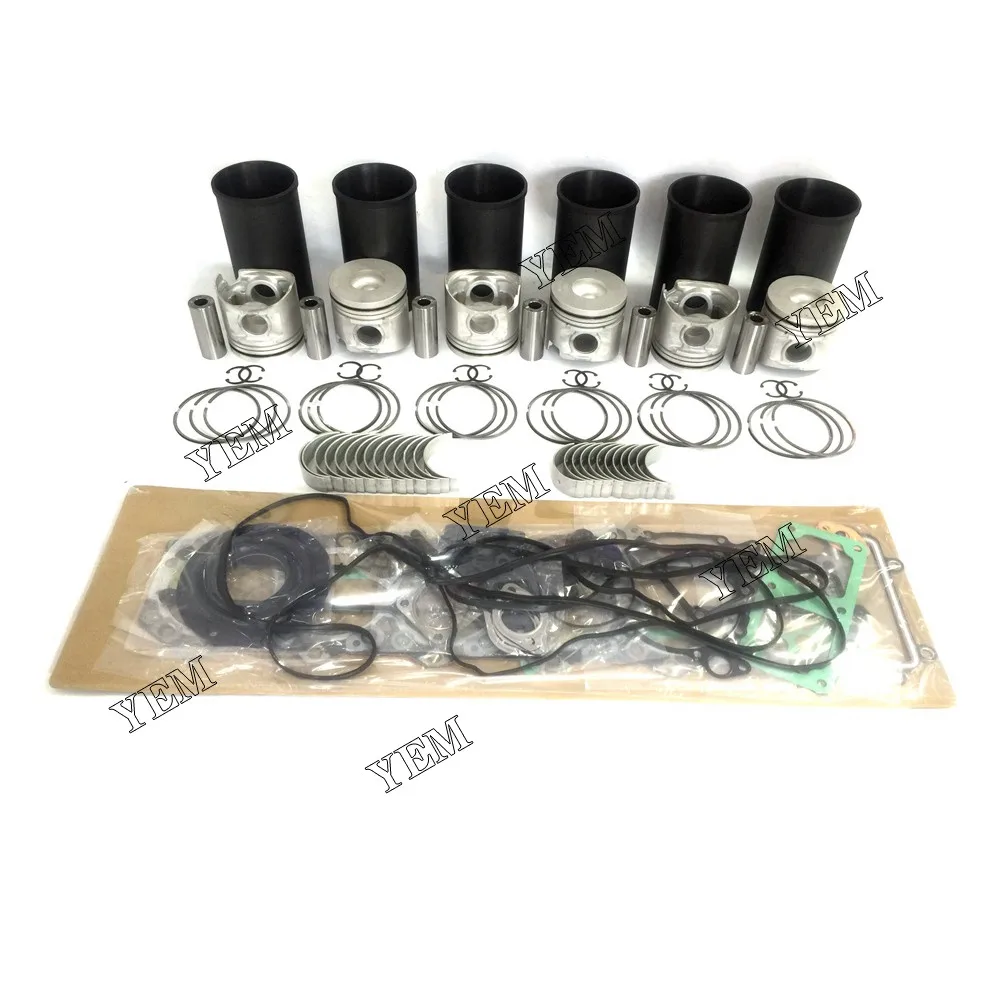 Brand New 6D16 Overhaul Kit With Gasket Set for Mitsubishi Engine. 2