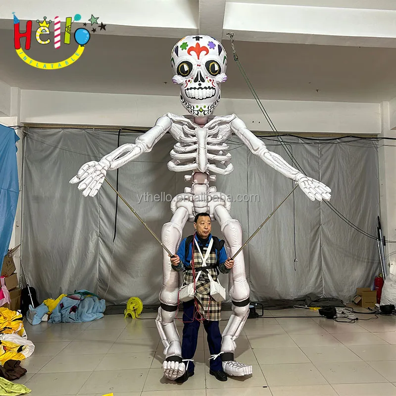 Halloween Skull Inflatable Puppet Costume - China Inflatable Halloween  Puppets and Inflatable Halloween Puppet Costumes price