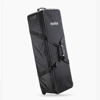 Godox CB-01 Wheeled Light Stand and Tripod Carrying Bag  case Black Nylon Roller Photography for SK300II SK400II