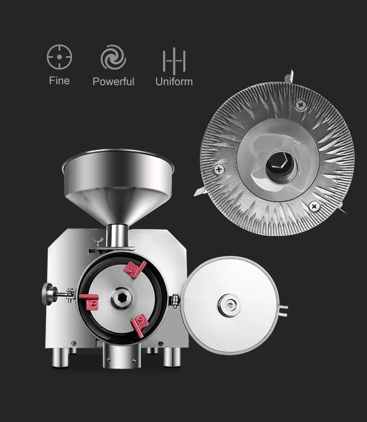 Flour Mill Machine Fine Powder Making Machine Grain Crusher