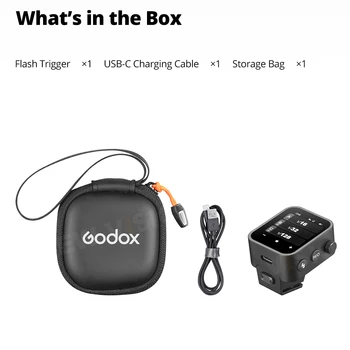 Godox X3 C/N/S/F/O TTL Wireless Flash Trigger With OLED Touchscreen for Canon Nikon Fuji Olympus Camera product image