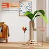 Green Solid wood large-sized cat scratching post