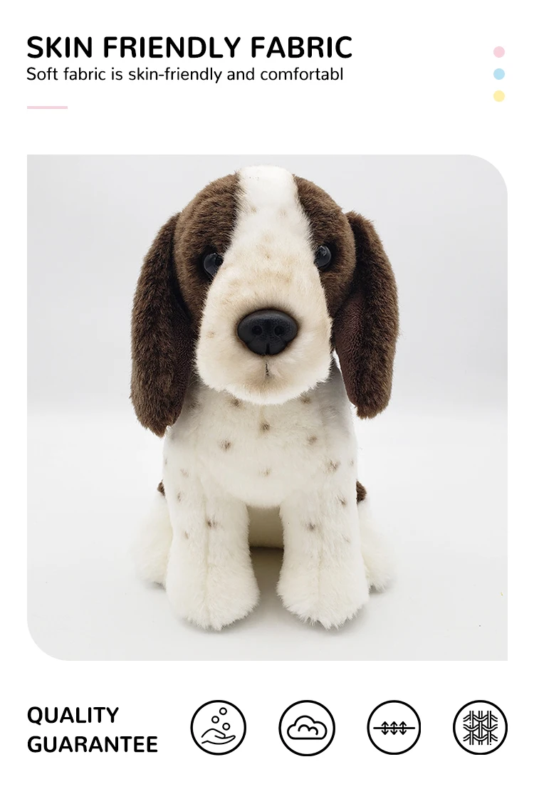 Soft Dog Stuffed Animal Toys Wholesale Manufacturer High Quality