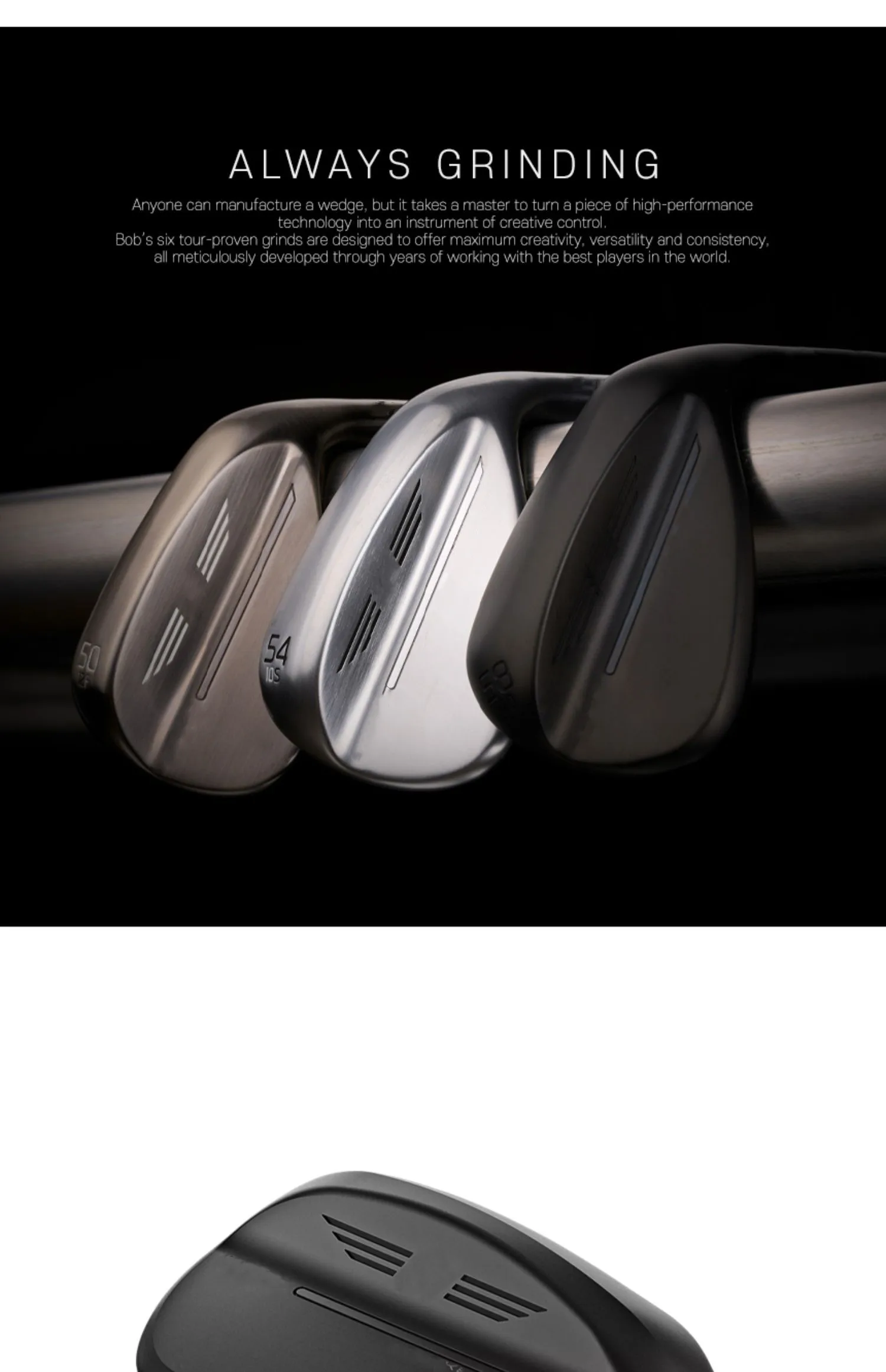 Custom Logo Golf Clubs Wedges 48/50/52/54/56/58/60/62 Degrees Steel