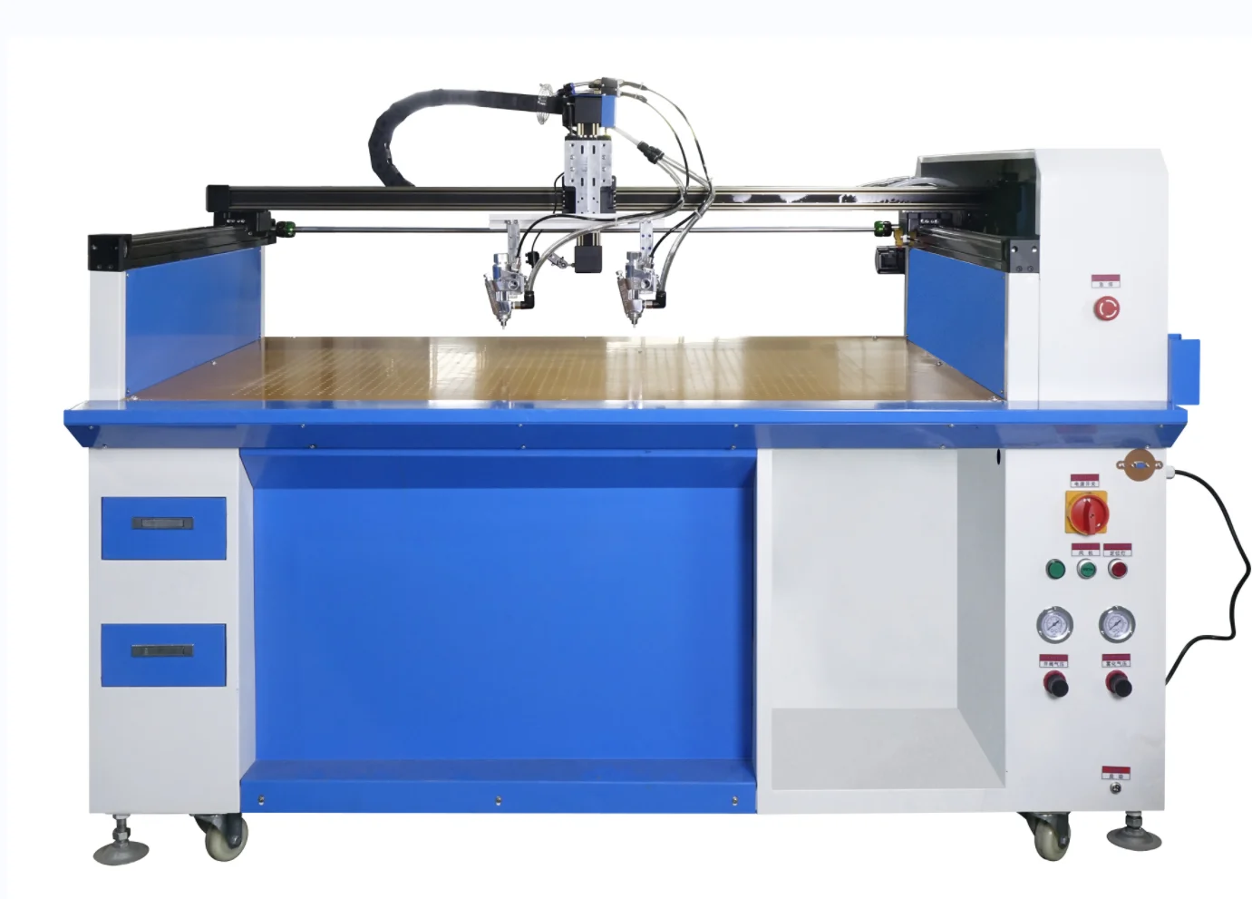 RINNGO Custom Automatic Three Axis Hot Melt Glue  Glue Spraying Applicator CNC Robot Glue Dispenser Dispensing Machine for Box