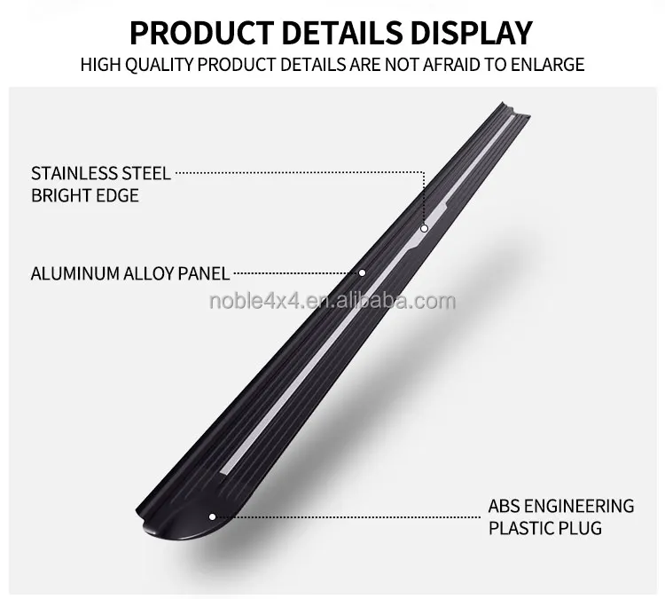 AKM 4x4 Factory Other Exterior Accessories Aluminium Step Running Boards for Changan CS55 Plus Side Step manufacture