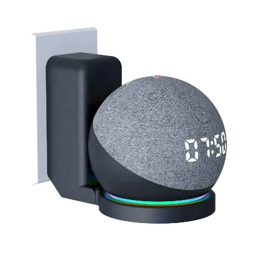 Outlet Wall Mount Holder Stand Shelf Accessories for Amazon Echo Dot 4th  5th Generation Accesorios Alexa Smart Speaker