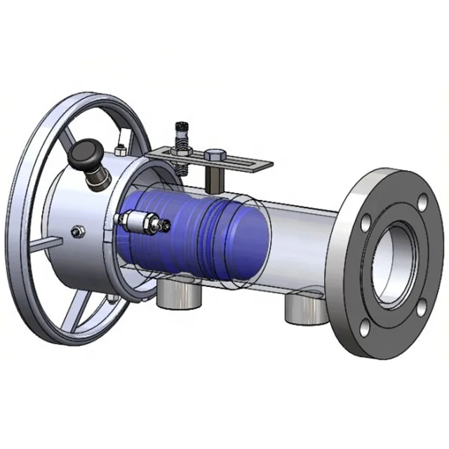 DN150 - DN2000 конвейерная система пускового устройства для свиней с быстроразъемной крышкой