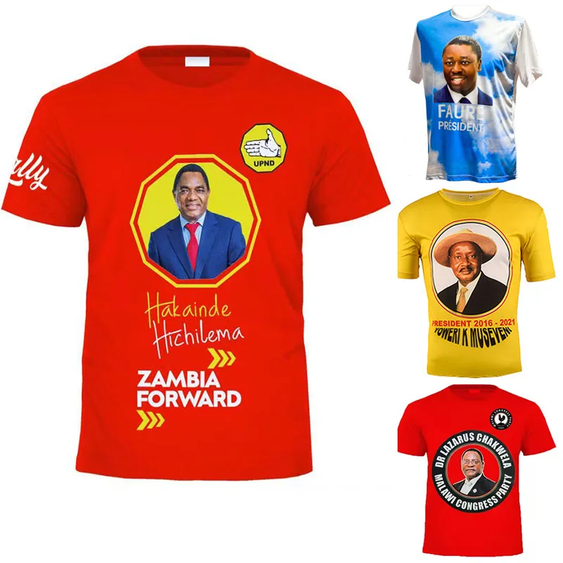 Wholesales Campaign T Shirts Sublimation Cheap Election T-Shirt