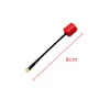 Conector Mmcx en ángulo recto, aproximadamente 8 cm