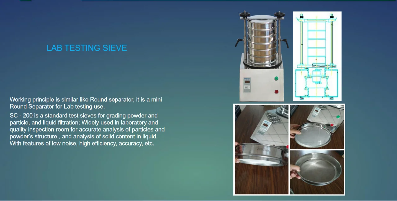 Standard Lab Test Sieve Shaker Equipment Laboratory Test Sieve Price ...