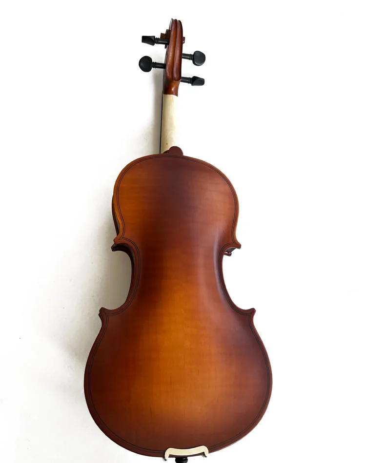 Wholesale China Cheapest Flame Maple Violin Kit Strings Manufacturer