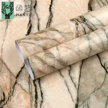 High Quality 60 cm x 10 m Marble Wallpaper Wall Stickers Home Decor PVC Self Adhesive Wall papers