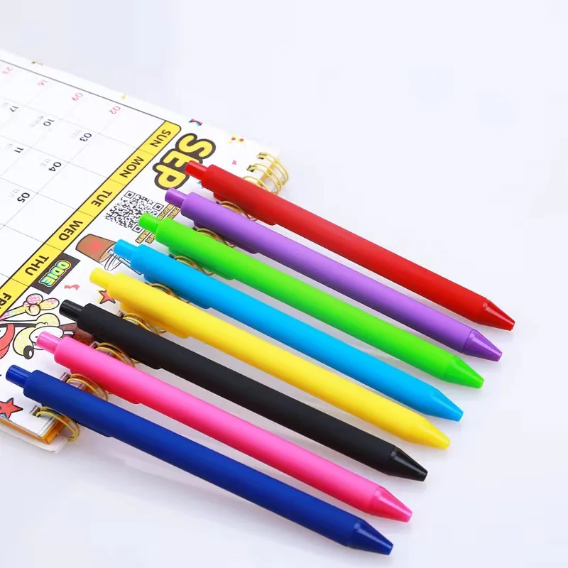 High Quality Low Moq Multi Color Retractable Gel Ink Pen Low Price