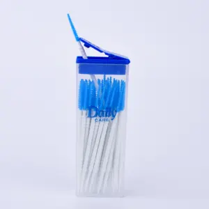 Daily Care CE FDA Disposable Multi-functional Interdental Picks Soft Brush Interspace Toothpick for Oral Hygiene Care