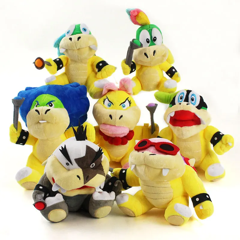 Stuffed Animals & Plushies Toys & Games Super Mario Bros Koopalings ...