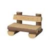 Sgabello in legno