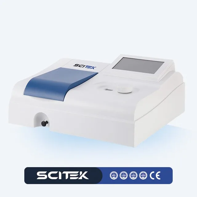 iskts　4.5.UV Espectrofotômetro UV-Vis de Feixe Dividido SCITEK 325-1100 nm com