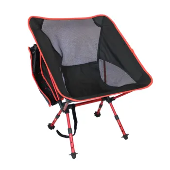 Hot sellers can adjust the height of the telescopic outdoor camping folding chair JO-C006