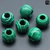 Foro da 20 mm, malachite da 8 mm (sintetica (singola))