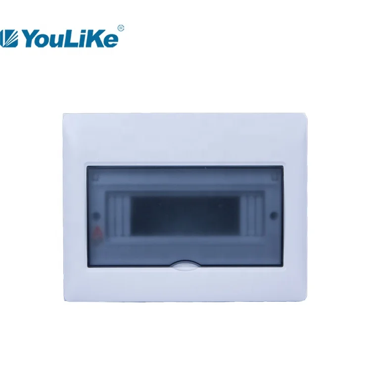 Plastic Portable 10ways Consumer Units Distribution Box With Plastic Cover Household