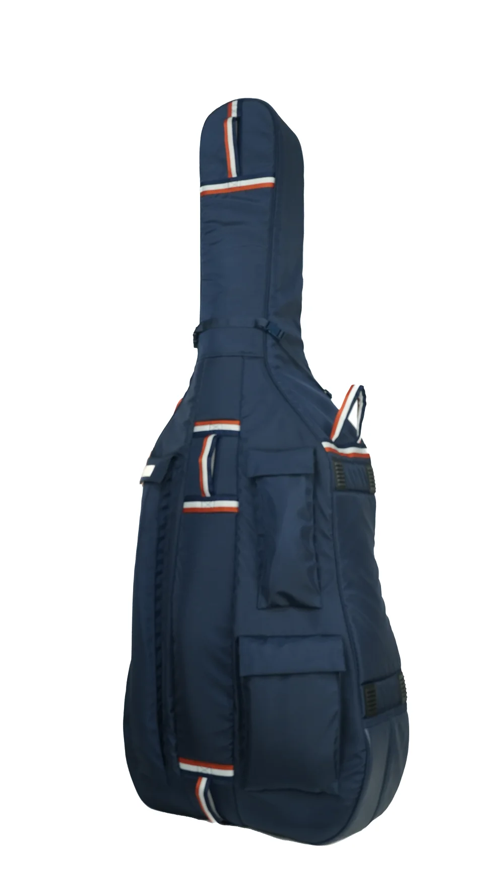 厚手のパッド入りコントラバスダブルベースバッグ付きハイグレード