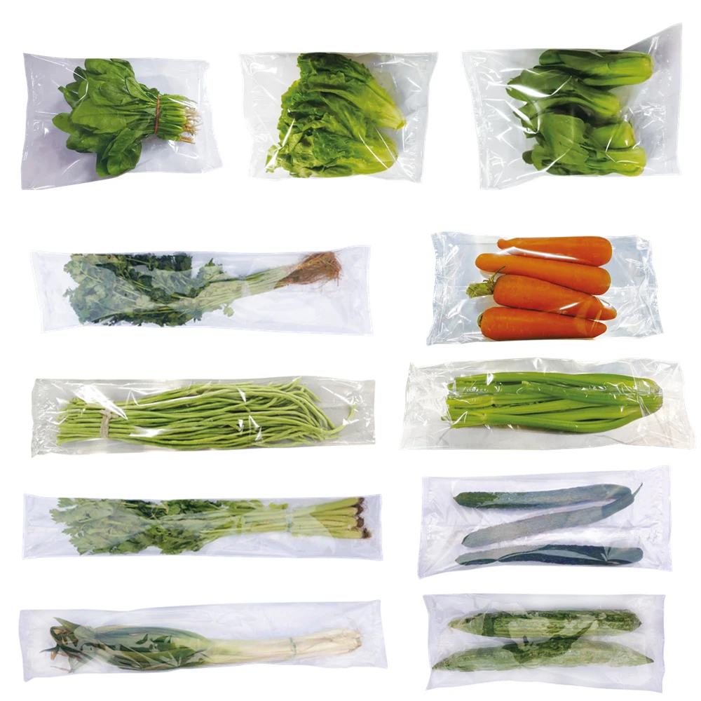 Flow Packing Packaging Machine for Vegetables Spinach
