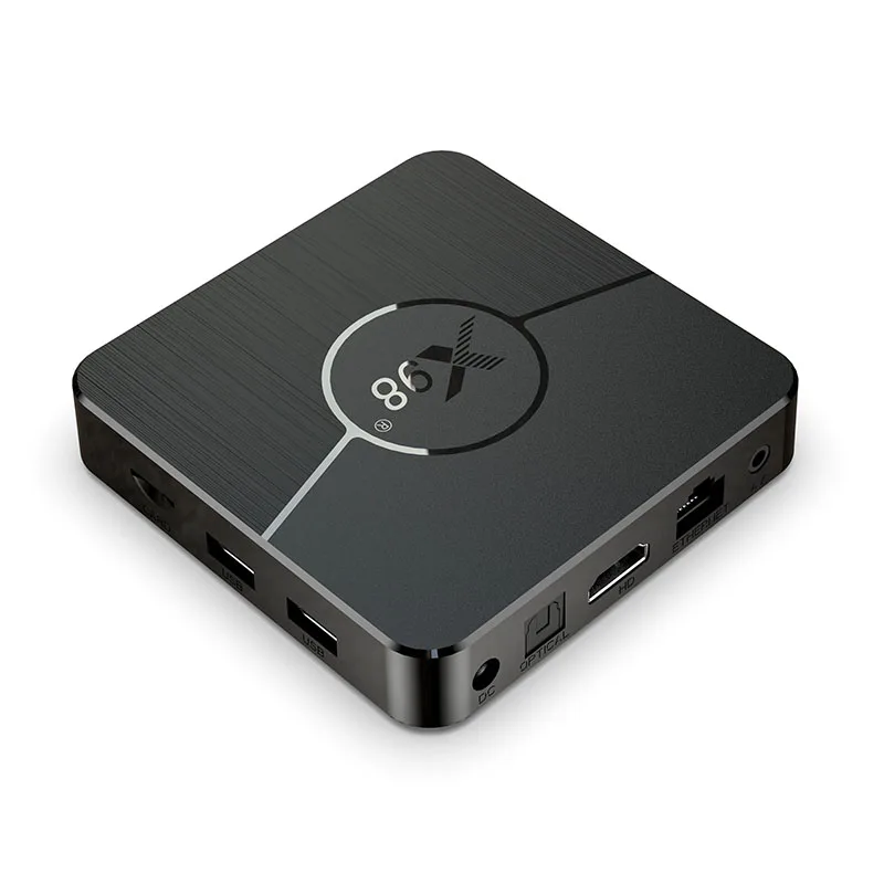 X98 Plus Android TV Box - 4GB RAM, 64GB Storage, 2.4G/5G Wifi