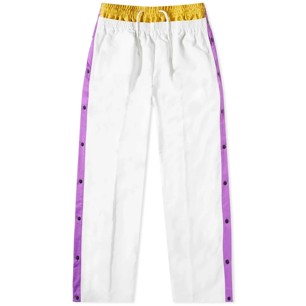 Mens Custom Streetwear Nylon Windbreaker Pants Press Stud Tear Away Basketball Track Pants Buy Tear Away Track Pants Tearaway Pants Mens Windbreaker Pants Windbreaker Track Pants Custom Pants Streetwear Windbreaker Pants Nylon Windbreaker