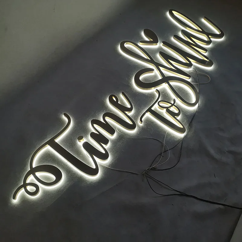 ビンテージ レターサイン E アルファベット看板 チャンネルサイン