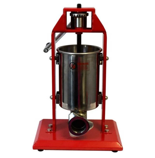 11lbs Manual Vertical Meat Sausage Filling Maker Stuffer