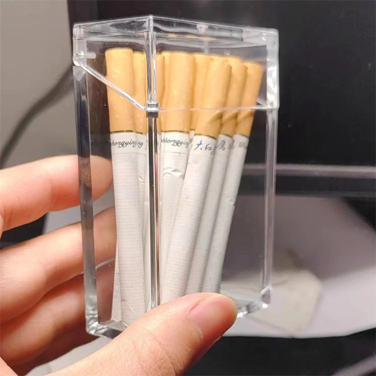 extra long cigarette case Extra Large Metal Cigarette Case Silver