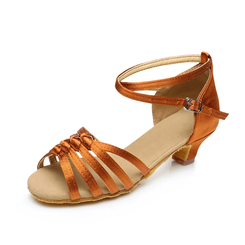 Серебряные высококачественные популярные женские латинские танцевальные туфли/высокие каблуки Бальные латинские танцевальные туфли для продажи