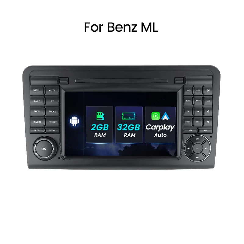 Auto Radio Android Car Player for Mercedes Benz ML W164 ML300 GL X164 GL320 350 420 450 500 R W251 GL320 GL500 Car Audio System