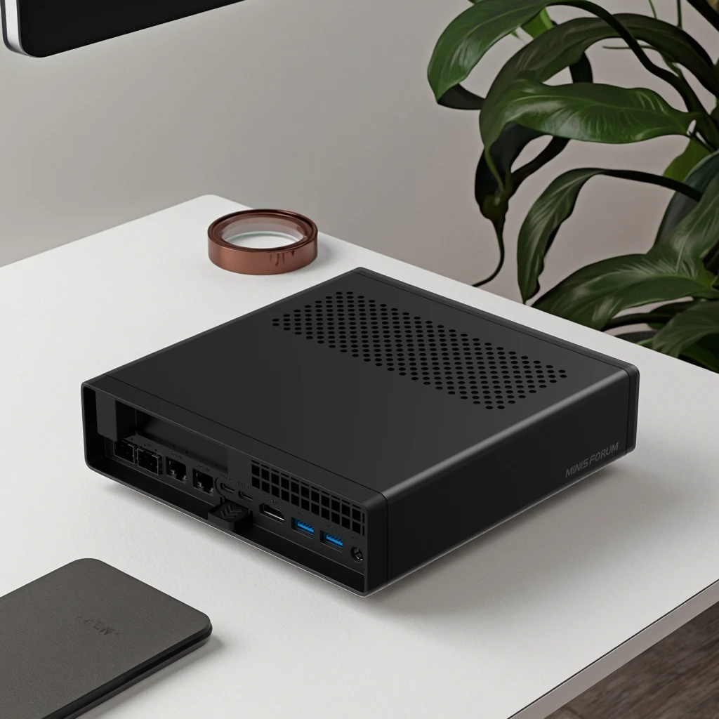 MINISFORUM MS-A2 Mini PC: AMD Ryzen 9, 2x10G SFP, WiFi 6E, 3 NVMe