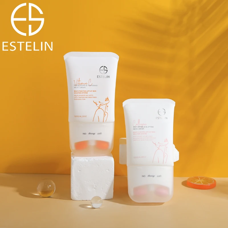 ESTELIN Vitamin C Dark Neck Removal Brightening Tightening Lifting Firming Neck Cream 120ml