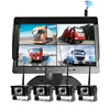 10 inch 4CH Wireless Screen + 4pcs Wireless Back UP Camera