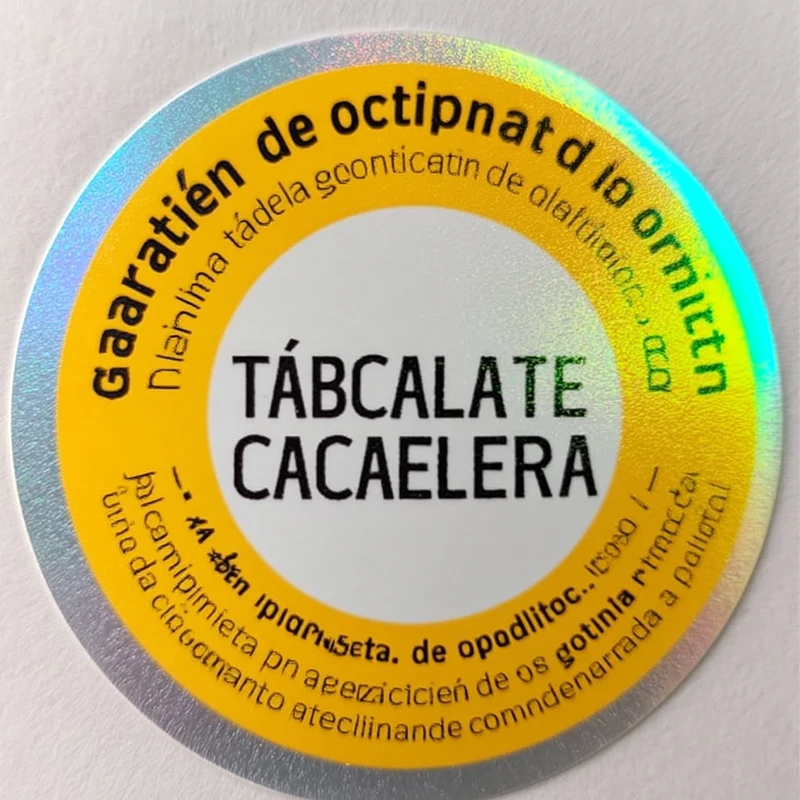 Cigar Humidor Security Seal Yellow Circle Label Tobacco Company Used for  Package Yellow Dot Decals with Serial Code Fluorescent| Alibaba.com