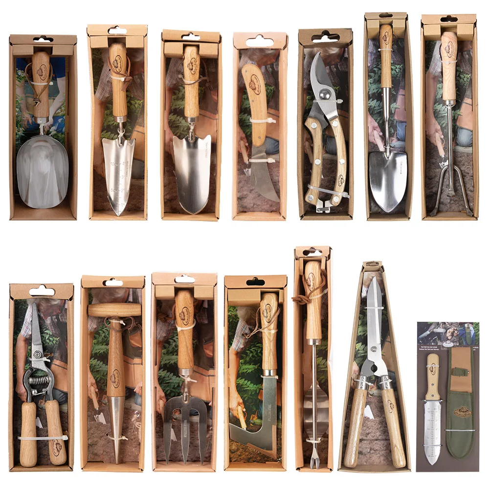 Esschert Design Heavy Hand Feeling Gardening Garden Hand Tools And Stool Set,Garden Professional