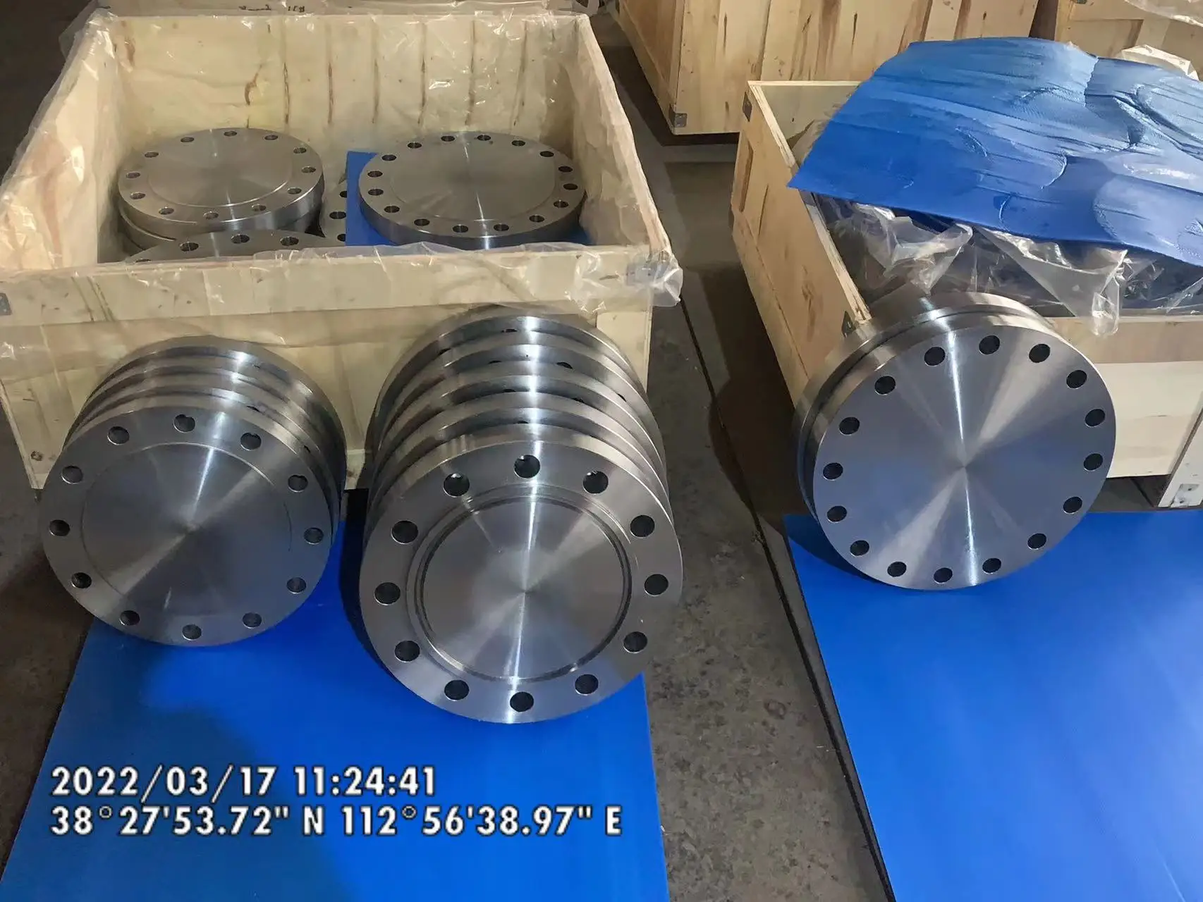 Flanges de cou en acier inoxydable 2